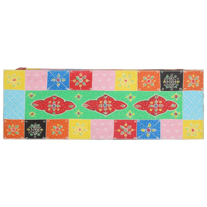 Wandtafel Met Lade Met Opslag Multikleur 100 X 30 X 77 Cm