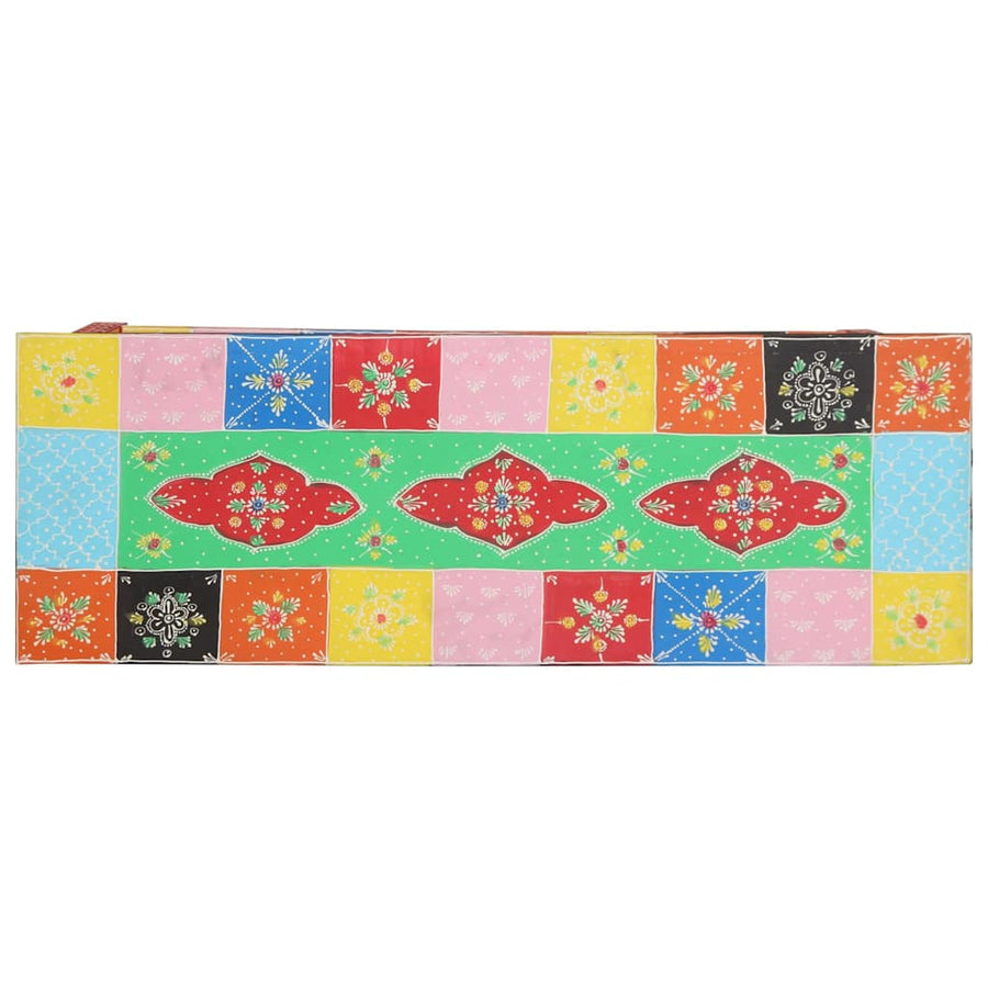 Wandtafel Met Lade Met Opslag Multikleur 100 X 30 X 77 Cm