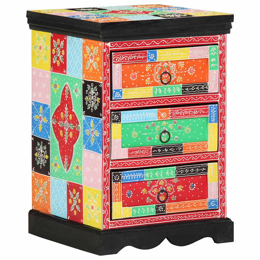Ladenkast Multikleur 40 x 40 x 60 cm Massief Mango Hout