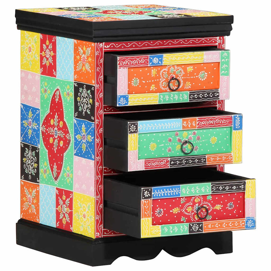 Ladenkast Multikleur 40 x 40 x 60 cm Massief Mango Hout