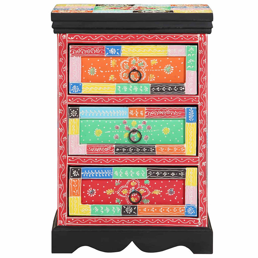 Ladenkast Multikleur 40 x 40 x 60 cm Massief Mango Hout