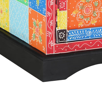 Tv-Kast Multikleur 100 X 35 X 50 Cm Massief Mango Hout