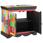 Bathroom Vanity Cabinet Brown 60 x 35 x 55 cm Solid Mango Wood