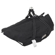 Hondenjas met harnas 46 cm zwart