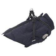 Hondenjas met harnas marineblauw 44 cm