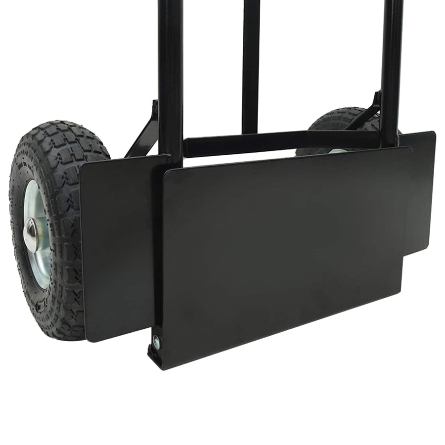 Handtrolley Zwart en Rood 57 x 46 x 113 cm Staal