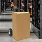 Extendable Hand Cart Black and Red 57 x 46 x 113 cm Steel