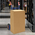 Extendable Hand Truck Blue and Red 57 x 46 x 113 cm Steel