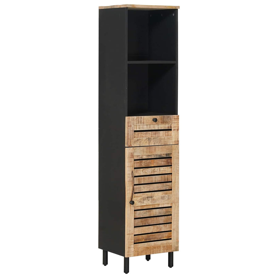 Badkamerkastenset 4 st Naturel 38 x 33 x 160 cm