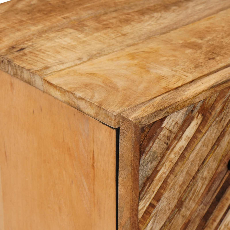 Opslagkasten 2 pcs Bruin 60 x 33,5 x 75 cm Massief Mango Hout