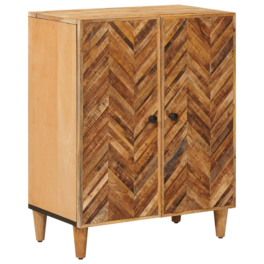 Opslagkasten 3 pcs Bruin 60 x 33,5 x 75 cm Massief Mango Hout