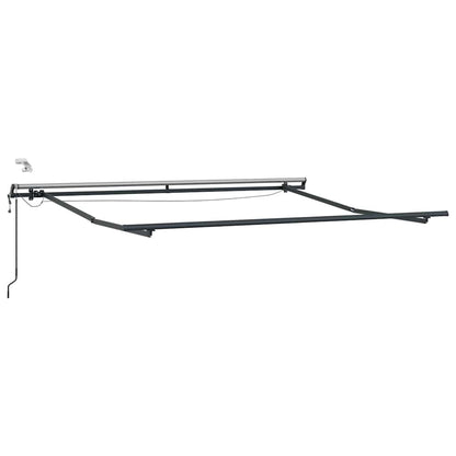 Luifel Automatisch Uittrekbaar Met Led's Bordeaux Bordeauxrood 300 x 250 cm