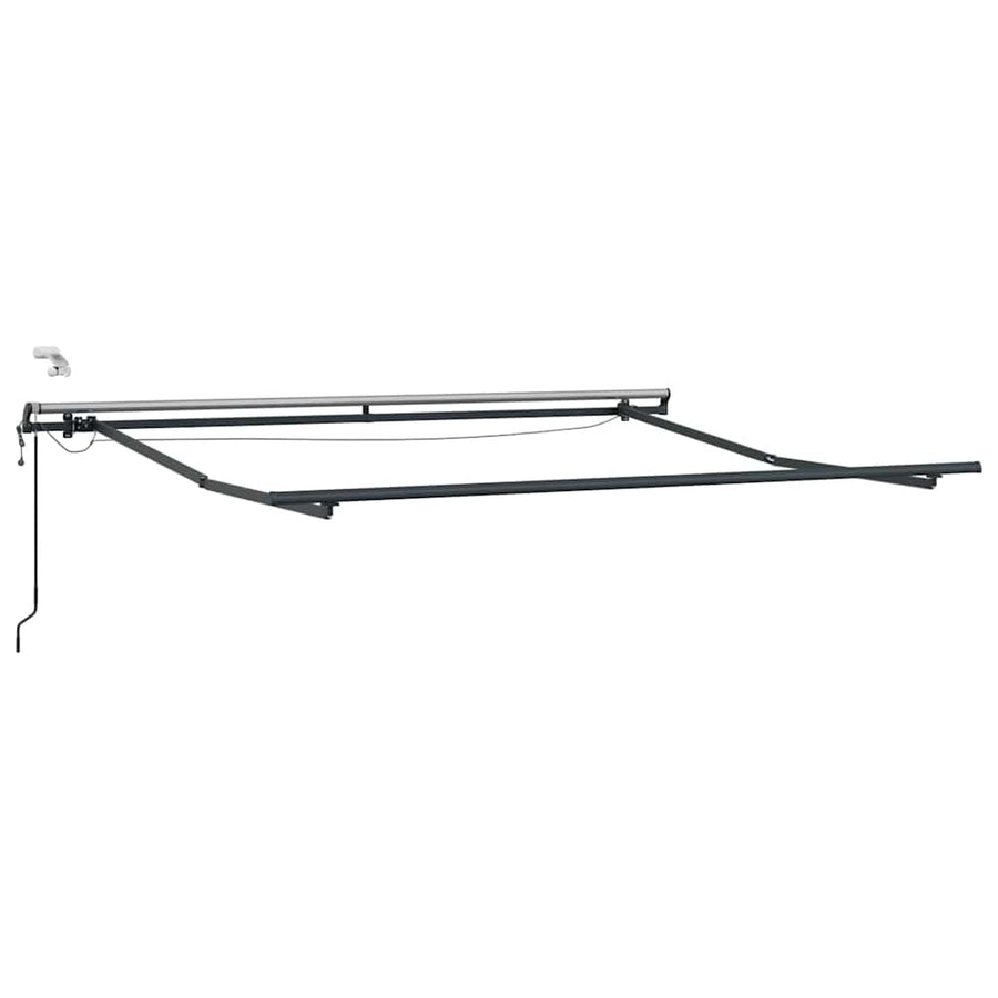 Luifel Automatisch Uittrekbaar Met Led's Bordeaux Bordeauxrood 300 x 250 cm