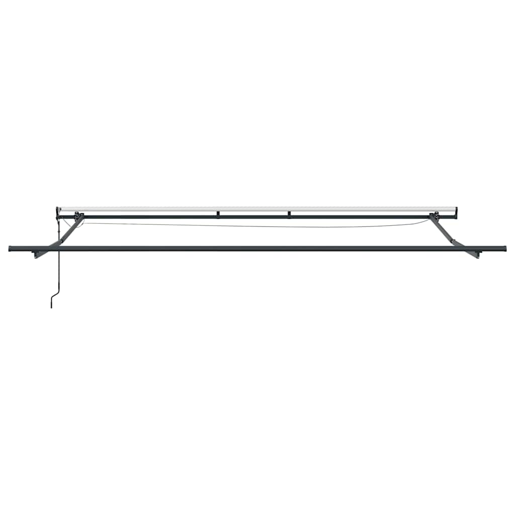 Luifel Automatisch Uittrekbaar Met Led's Bordeaux Bordeauxrood 450 x 300 cm