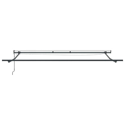 Luifel Automatisch Uittrekbaar Met Led's Bordeaux Bordeauxrood 450 x 300 cm
