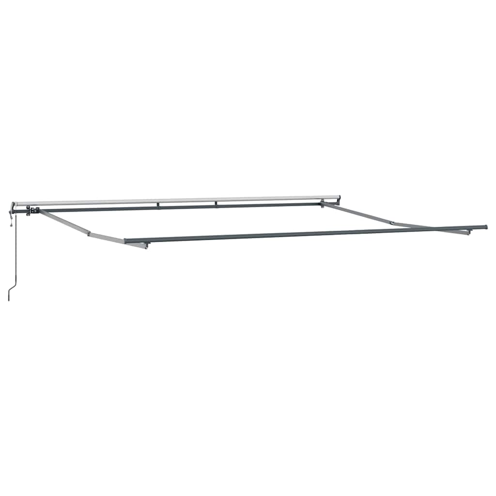 Luifel Automatisch Uittrekbaar Bordeauxrood 500 x 300 cm