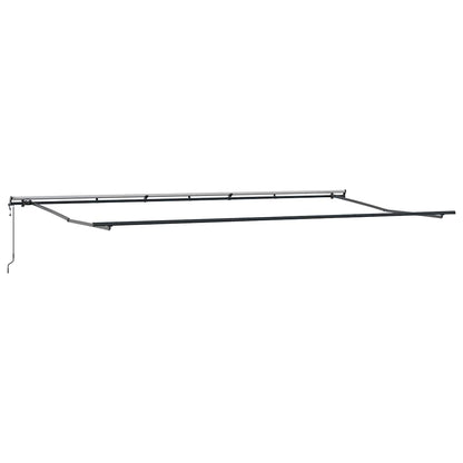 Luifel automatisch uittrekbaar 600x300 cm bordeauxrood