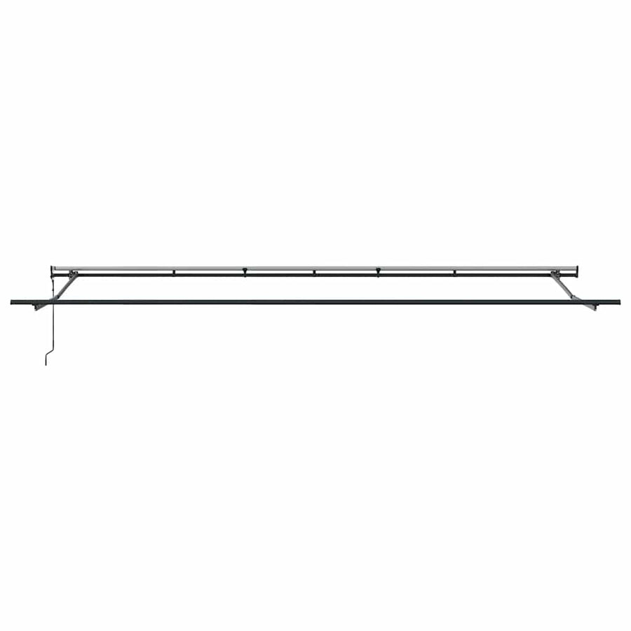 Luifel automatisch uittrekbaar 600x300 cm bordeauxrood