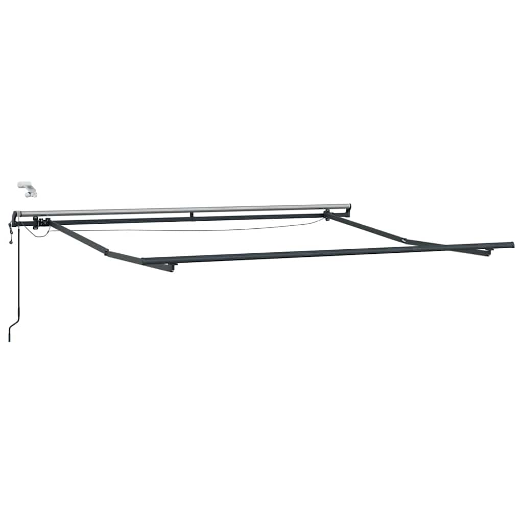 Luifel Automatisch Uittrekbaar Met Led's Bruin 300 x 250 cm