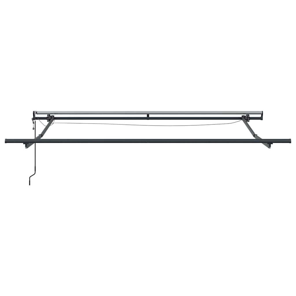 Luifel Automatisch Uittrekbaar Met Led's Bruin 300 x 250 cm