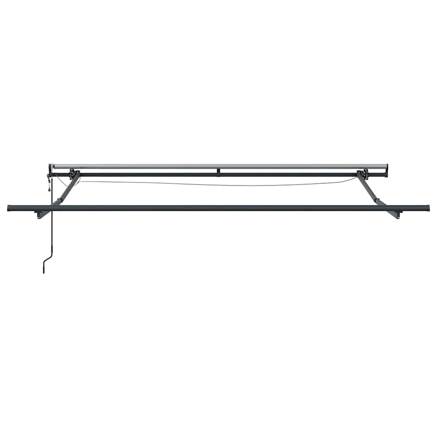 Luifel Automatisch Uittrekbaar Met Led's Bruin 300 x 250 cm