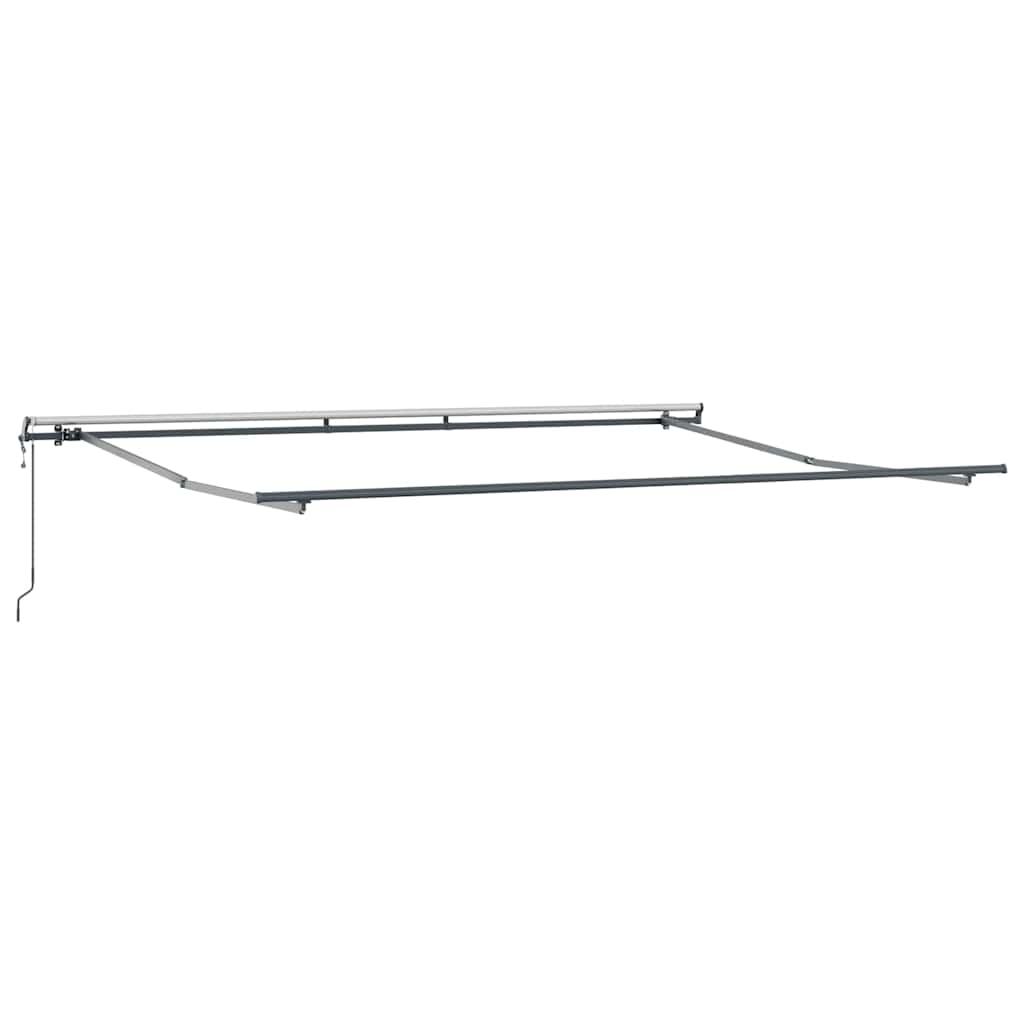 Luifel automatisch uittrekbaar 450x300 cm bruin