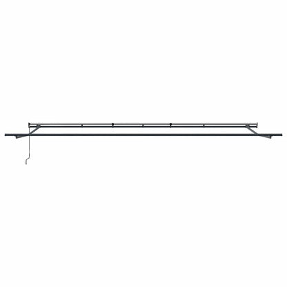 Luifel handmatig uittrekbaar 600x300 cm bruin