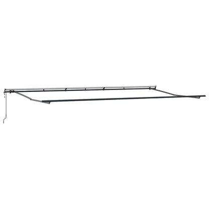 Luifel automatisch uittrekbaar 600x300 cm bruin