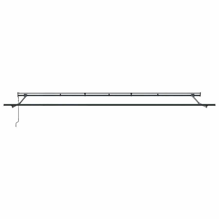 Luifel automatisch uittrekbaar 600x300 cm bruin