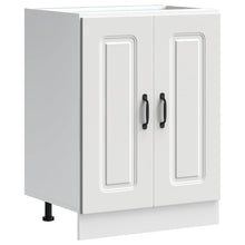 Spoelbakonderkast Kalmar 60x46x81,5 cm bewerkt hout wit