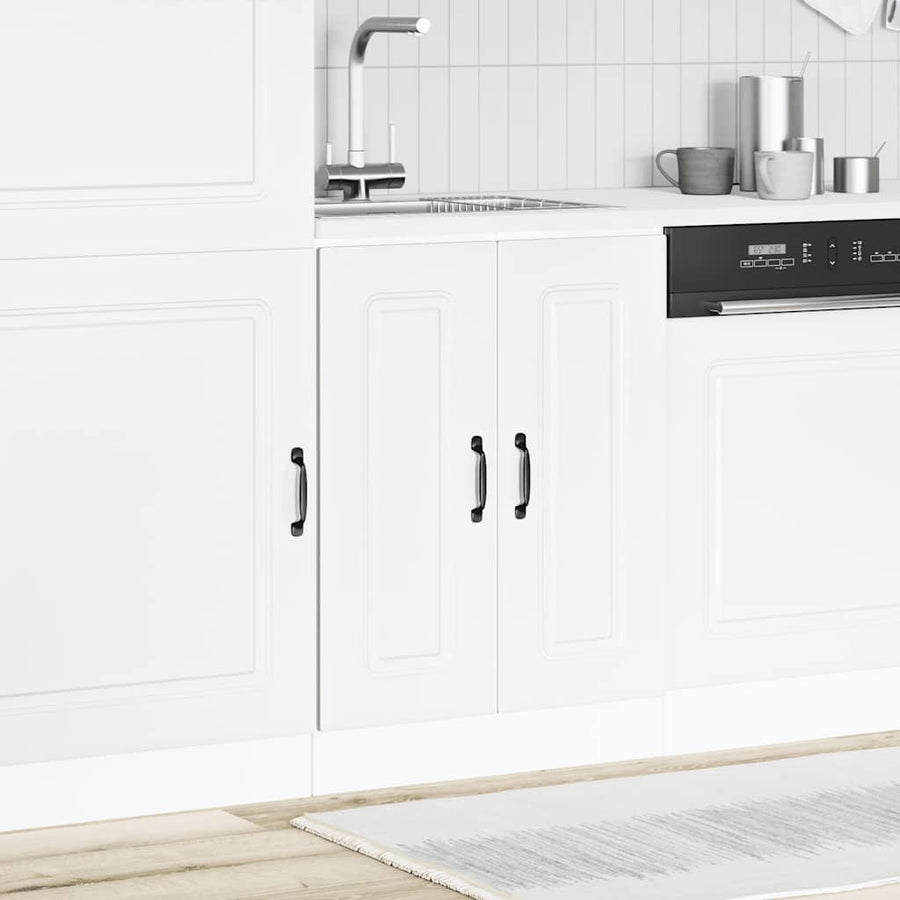 Spoelbakonderkast Kalmar 60x46x81,5 cm bewerkt hout wit
