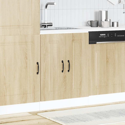 Spoelbakonderkast Kalmar 60x46x81,5cm bewerkt hout sonoma eiken