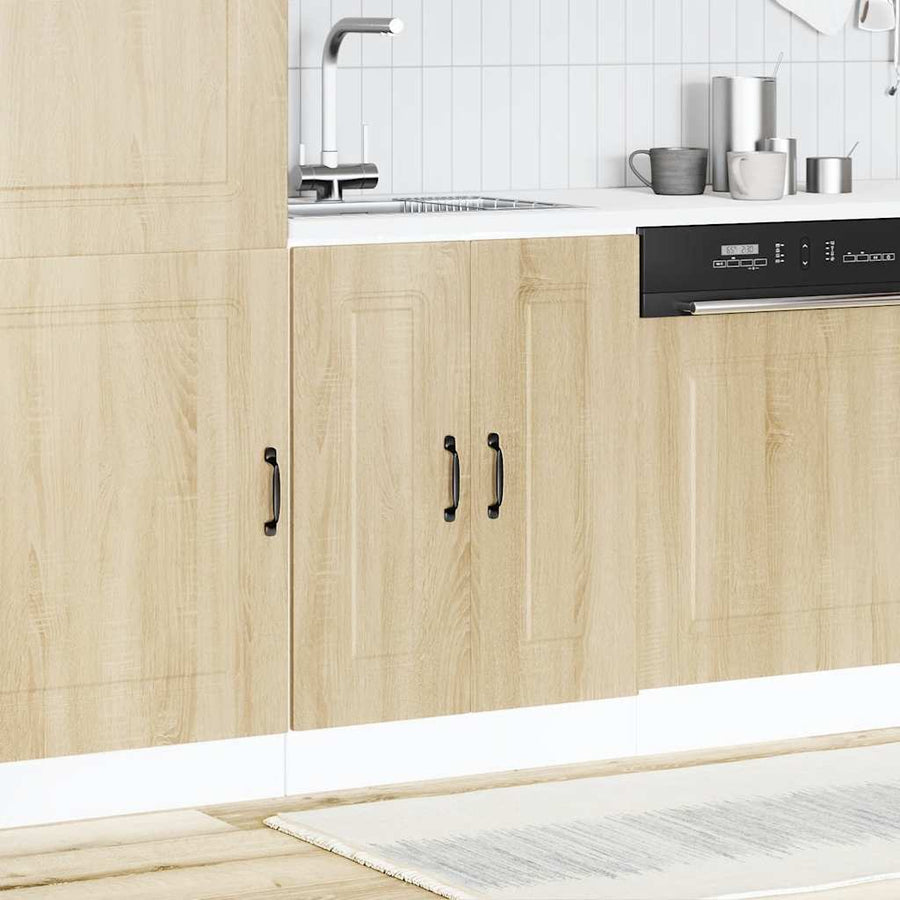 Spoelbakonderkast Kalmar 60x46x81,5cm bewerkt hout sonoma eiken