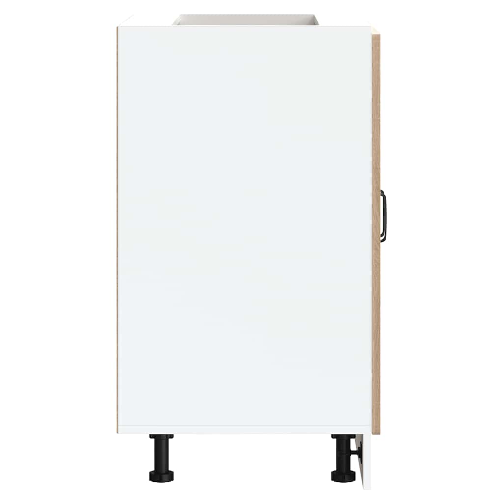 Spoelbakonderkast Kalmar 60x46x81,5cm bewerkt hout sonoma eiken