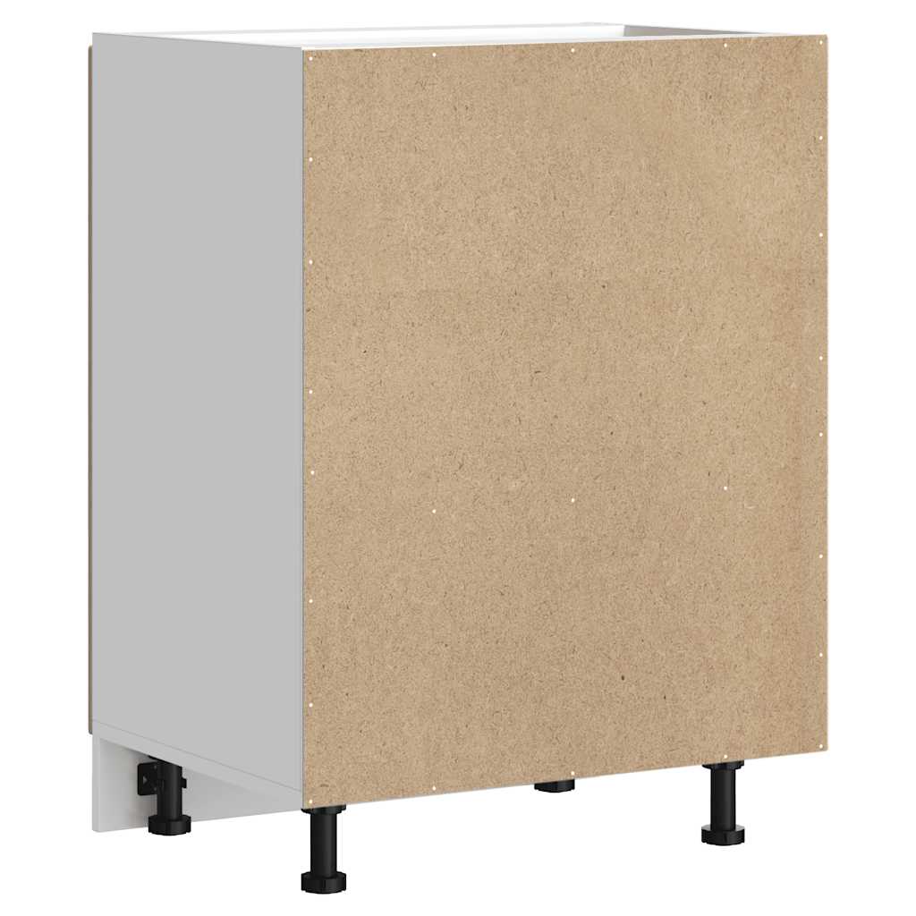 Spoelbakonderkast Kalmar 60x46x81,5cm bewerkt hout sonoma eiken