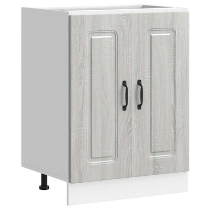 Spoelbakonderkast Kalmar 60x46x81,5cm bewerkt hout grijs sonoma