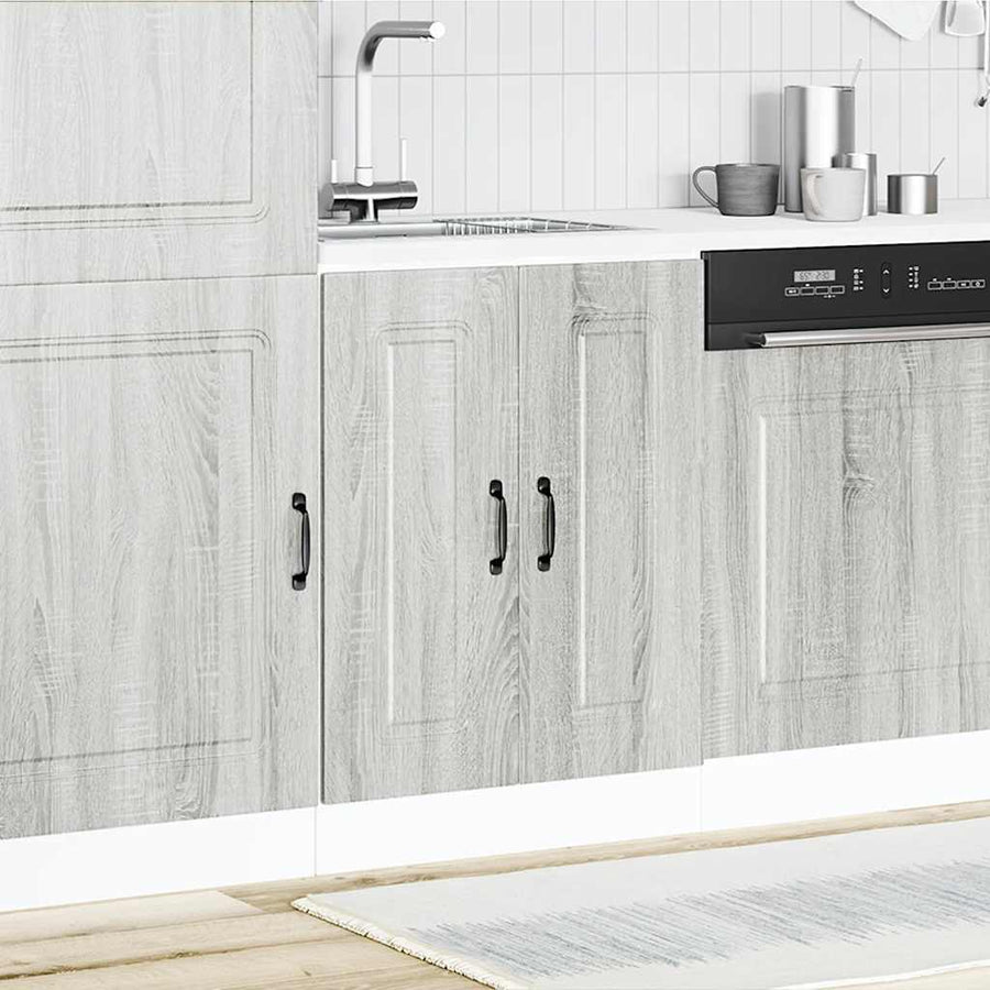 Spoelbakonderkast Kalmar 60x46x81,5cm bewerkt hout grijs sonoma