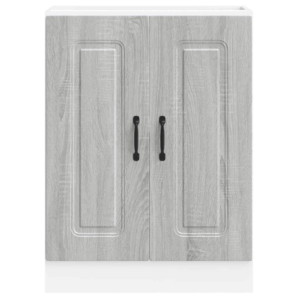 Spoelbakonderkast Kalmar 60x46x81,5cm bewerkt hout grijs sonoma