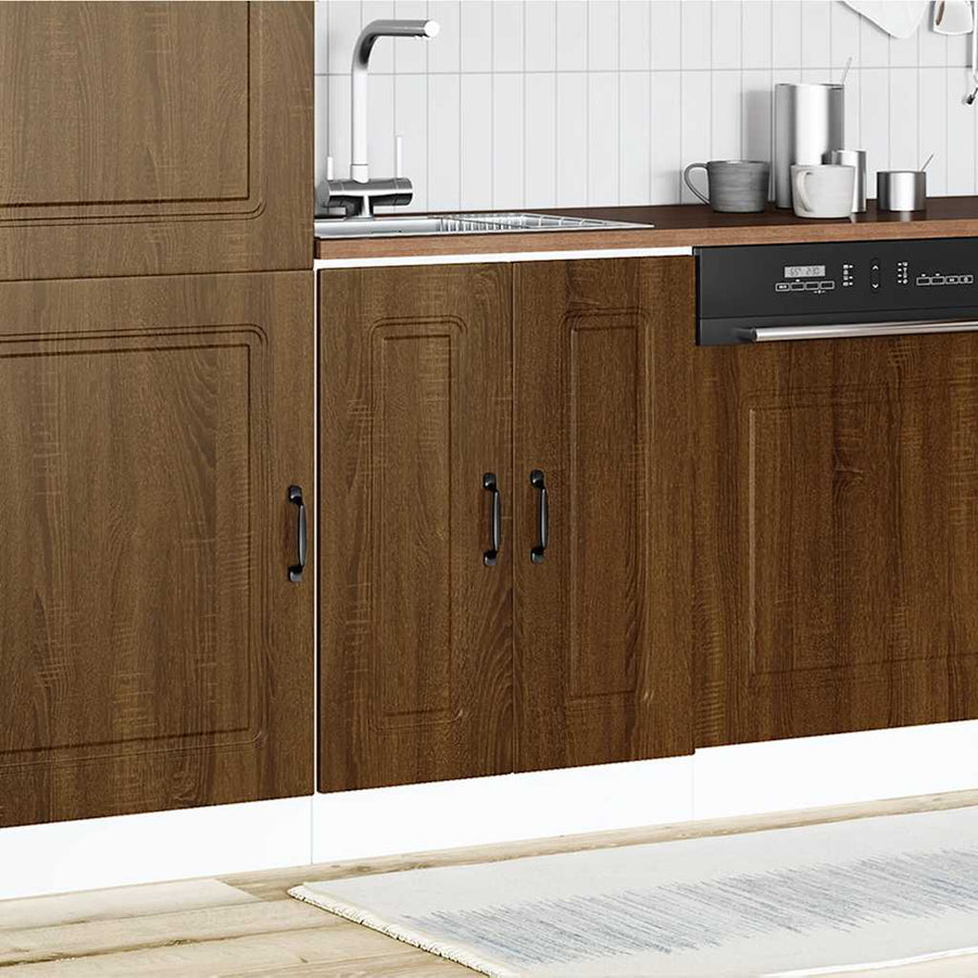 Spoelbakonderkast Kalmar 60x46x81,5 cm hout bruin eikenkleurig
