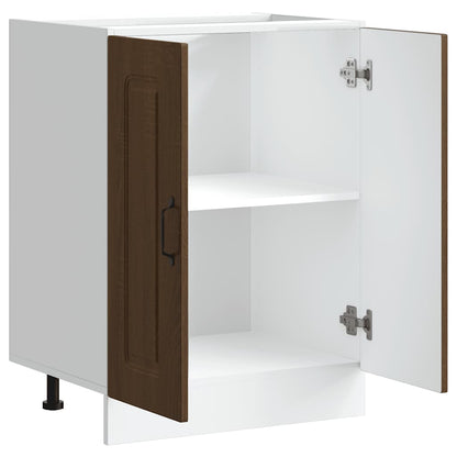 Spoelbakonderkast Kalmar 60x46x81,5 cm hout bruin eikenkleurig