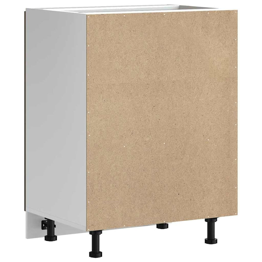 Spoelbakonderkast Kalmar 60x46x81,5 cm hout bruin eikenkleurig