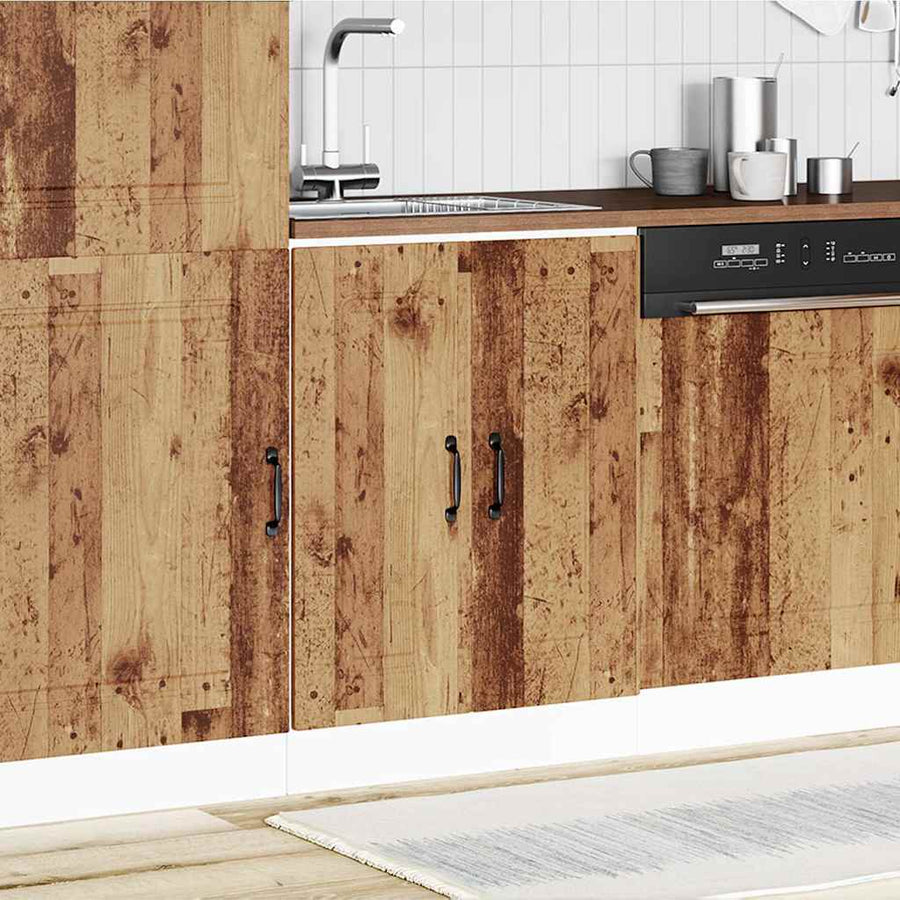 Spoelbakonderkast Kalmar 60x46x81,5 cm bewerkt hout oud hout