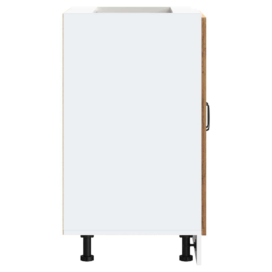 Spoelbakonderkast Kalmar 60x46x81,5 cm bewerkt hout oud hout