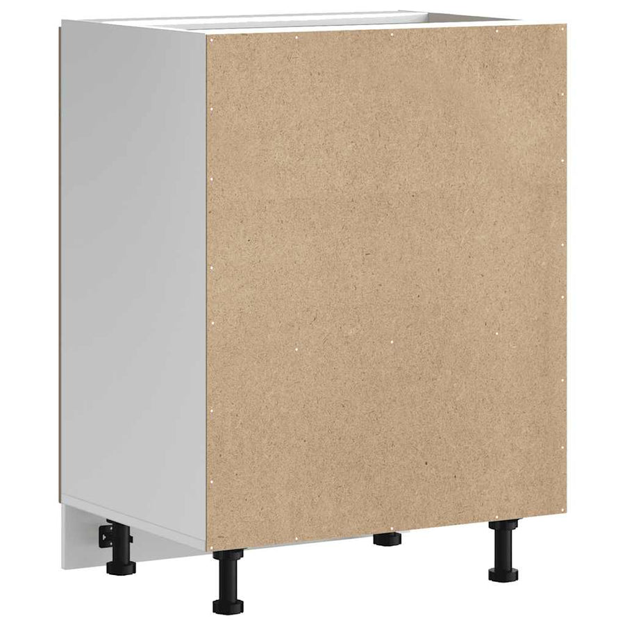 Spoelbakonderkast Kalmar 60x46x81,5 cm hout artisanaal eiken