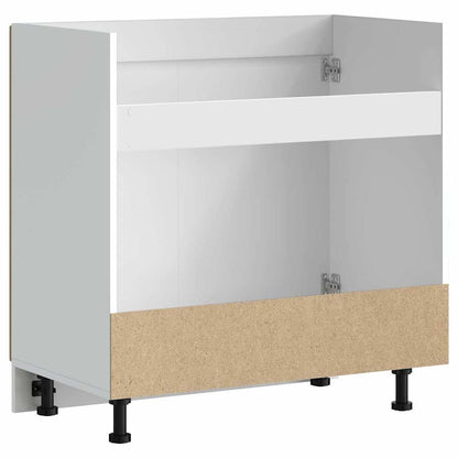 Spoelbakonderkast Kalmar 80x46x81,5cm bewerkt hout sonoma eiken