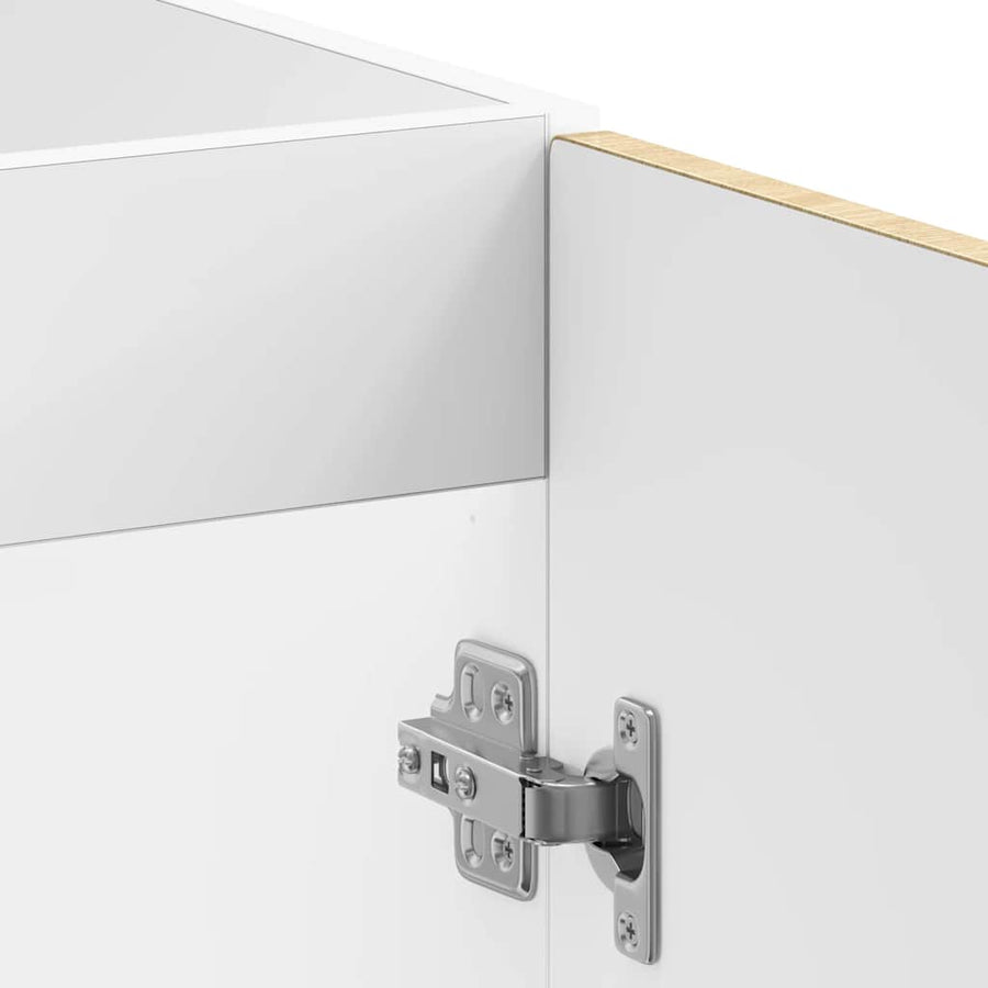 Spoelbakonderkast Kalmar 80x46x81,5cm bewerkt hout sonoma eiken