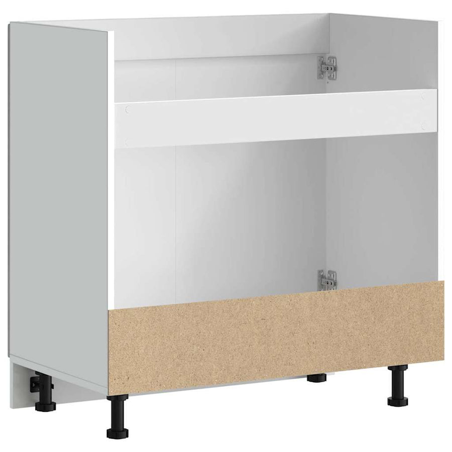 Spoelbakonderkast Kalmar 80x46x81,5 cm bewerkt hout betongrijs