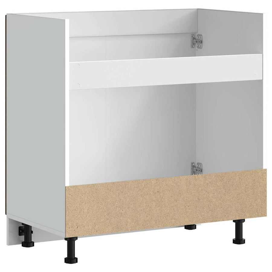 Spoelbakonderkast Kalmar 80x46x81,5 cm hout bruin eikenkleurig