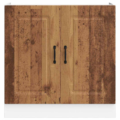 Spoelbakonderkast Kalmar 80x46x81,5 cm bewerkt hout oud hout