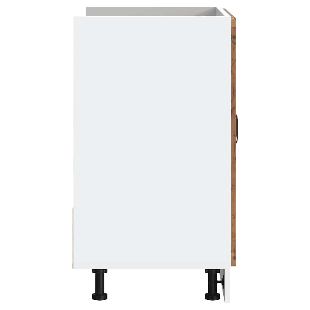 Spoelbakonderkast Kalmar 80x46x81,5 cm bewerkt hout oud hout
